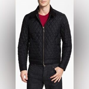 Burberry Brit Howson black quilted bomber jacket